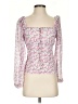 Aqua 100% Polyester Pink 3/4 Sleeve Blouse Size XS - photo 1