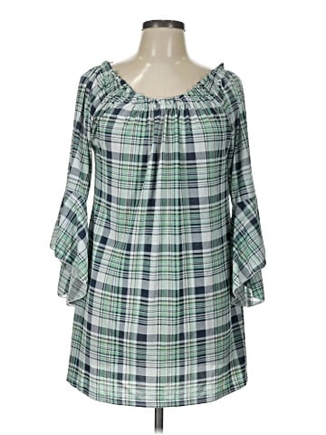 Win Win 3/4 Sleeve Blouse (view 1)