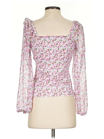 Aqua 3/4 Sleeve Blouse (view 2)