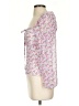 Aqua 100% Polyester Pink 3/4 Sleeve Blouse Size XS - photo 5