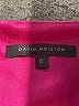 David Meister 100% Polyester Solid Pink Purple Cocktail Dress Size 6 - photo 7