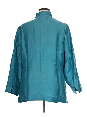 Tesori 3/4 Sleeve Button-Down Shirt (view 2)