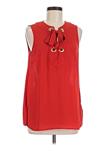 MICHAEL Michael Kors Sleeveless Blouse (view 1)