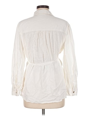 Isabel Maternity Long Sleeve Blouse (view 2)