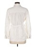 Isabel Maternity Ivory Long Sleeve Blouse Size M - photo 2