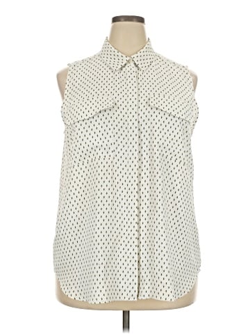 Ann Taylor Sleeveless Button-Down Shirt (view 1)