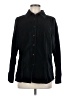 L.L.Bean 100% Cotton Black Long Sleeve Button-Down Shirt Size M - photo 1