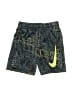 Nike 100% Polyester Print Green Athletic Shorts Size 4 - photo 1