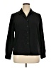 Liz Baker 100% Polyester Black Long Sleeve Blouse Size 14 - photo 1