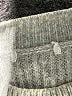 Knitted & Knotted Gray Turtleneck Sweater Size S - photo 7