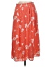 Unbranded Floral Orange Casual Skirt Size EU 40 / US 10 - photo 2