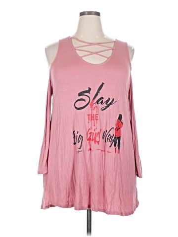Zenana Outfitters 3/4 Sleeve Top (view 1)