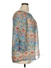 Valerie Stevens Blue 3/4 Sleeve Blouse Size XL - photo 4
