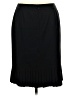 Casual Corner Solid Black Wool Skirt Size 10 - photo 2