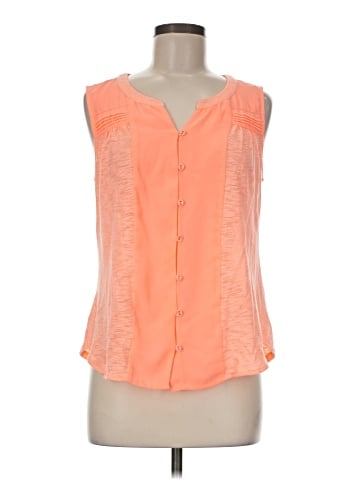 Skies Are Blue Sleeveless Blouse (view 1)