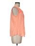 Skies Are Blue Orange Sleeveless Blouse Size M - photo 4