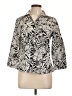 Foxcroft Ivory 3/4 Sleeve Button-Down Shirt Size 10 - photo 1