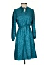 Chenault Teal Casual Dress Size S - photo 1