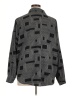 Rafaella 100% Polyester Houndstooth Gray Long Sleeve Blouse Size XL - photo 2