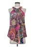 Ramy Brook Paisley Multi Color Pink Sleeveless Blouse Size S - photo 1