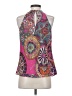 Ramy Brook Paisley Multi Color Pink Sleeveless Blouse Size S - photo 2