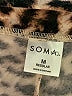 Soma Animal Print Brown Casual Pants Size M - photo 7