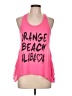 Exist 100% Polyester Orange Sleeveless Top Size L - photo 1
