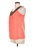 A. Byer Orange Sleeveless Blouse Size L - photo 5