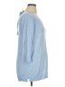 Talbots 100% Pima Cotton Blue Pullover Sweater Size 1X - photo 4