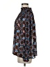 Elan 100% Polyester Black Long Sleeve Blouse Size M - photo 5