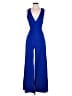 Shop17 Solid Blue Jumpsuit Size S - photo 1