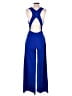 Shop17 Solid Blue Jumpsuit Size S - photo 2