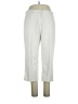 Lady Hagen 100% Polyester Solid Ivory Casual Pants Size 16 - photo 1