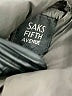 Saks Fifth Avenue 100% Nylon Solid Black Jacket Size M - photo 6