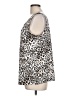 Susan Graver Animal Print Ivory Sleeveless Top Size L - photo 5