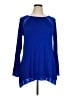 Cable & Gauge Blue Long Sleeve Blouse Size XL - photo 1