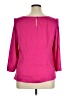 rsvp by TALBOTS Pink 3/4 Sleeve Top Size 14 - photo 2