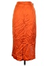 Cinq à Sept 100% Silk Orange Silk Skirt Size 0 - photo 2