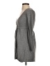 Zara Solid Gray Pullover Sweater Size S - photo 5