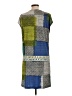 BCBGMAXAZRIA Graphic Green Casual Dress Size L - photo 2