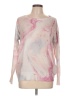 Fate 100% Polyester Tie-dye Pink Pullover Sweater Size L - photo 1