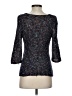 WindiRiver Black 3/4 Sleeve Top Size S - photo 2