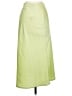 Forever 21 Solid Green Casual Skirt Size S - photo 2