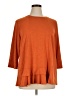 Southern Lady Orange 3/4 Sleeve Top Size XL - photo 1