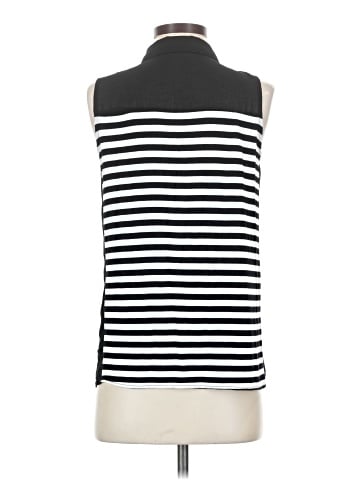 Final Touch Sleeveless Button-Down Shirt (view 2)