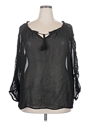 Jessica Simpson 3/4 Sleeve Blouse (view 1)