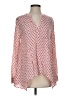 Maeve 100% Rayon Pink Long Sleeve Blouse Size 2 - photo 1