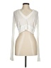 Rebecca Beeson White Cardigan Size Med (2) - photo 1