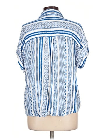 En Creme Short Sleeve Blouse (view 2)