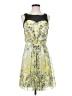 The Limited Floral Yellow Cocktail Dress Size 4 - photo 1